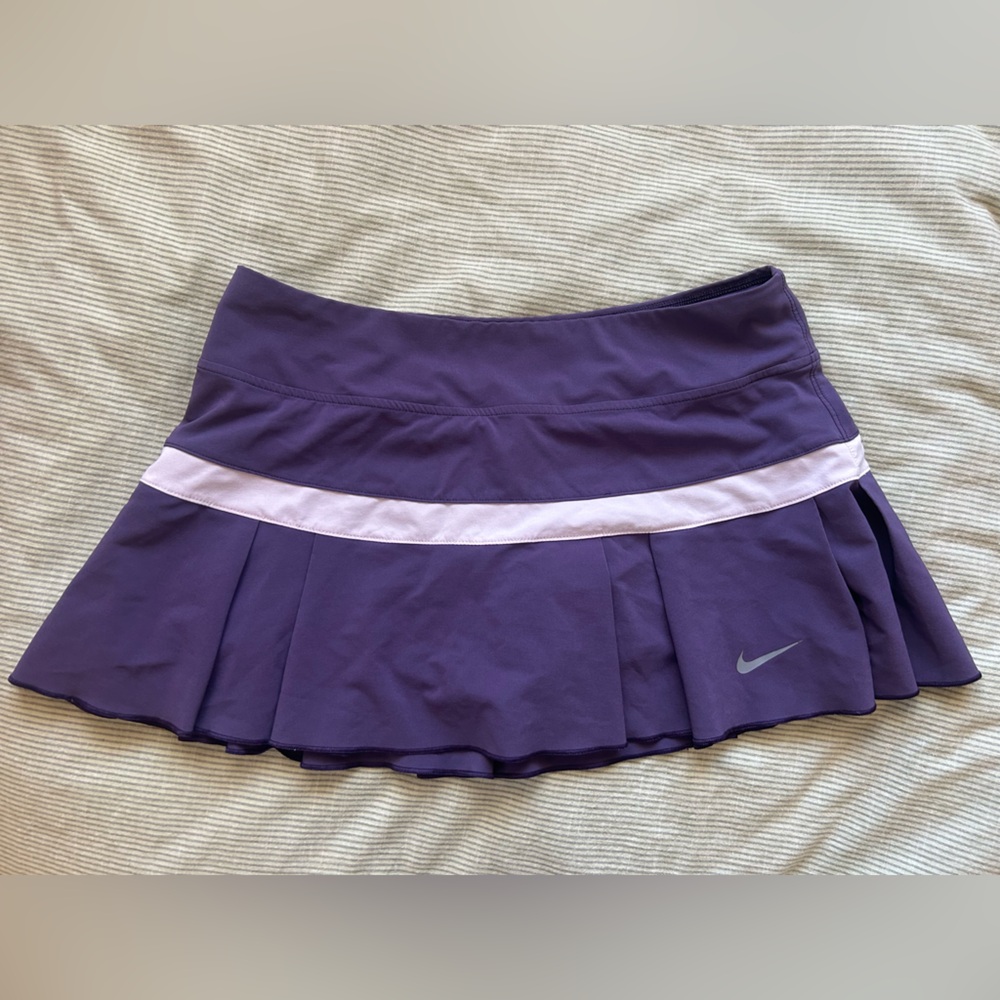 Nike Dry-Fit M purple tennis skirt